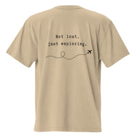 Not Lost, Just Exploring Oversized T-shirt
