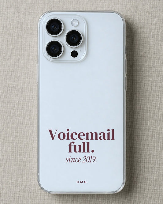 voicemail-full phone case